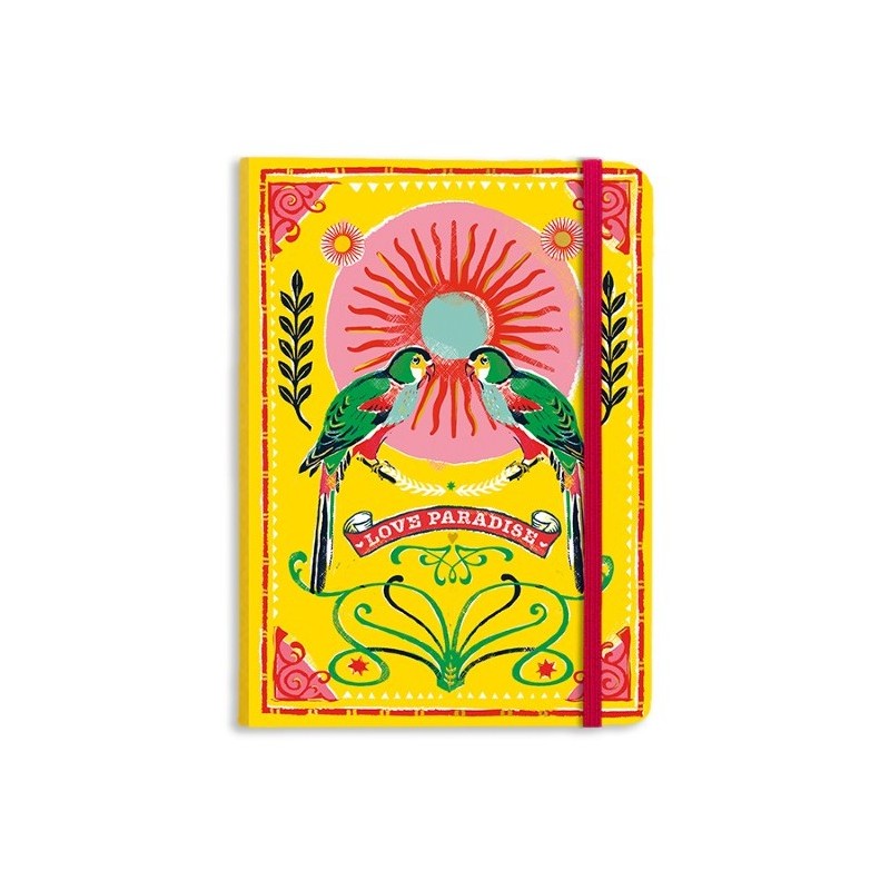 Carnet A6 avec élastique -...