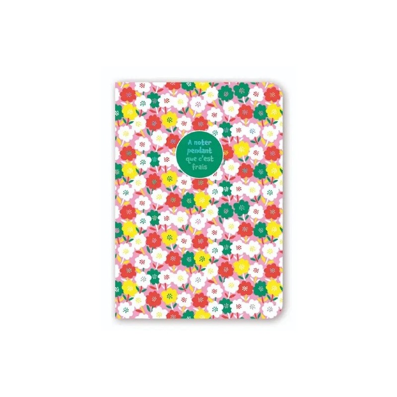 Carnet souple A6 "Fleurs"
