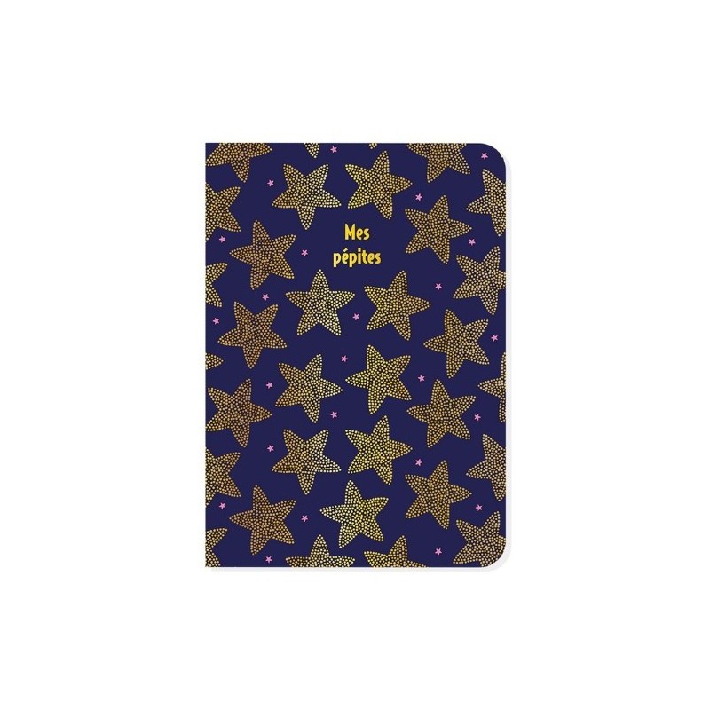 Carnet souple A6 "Mes pépites"