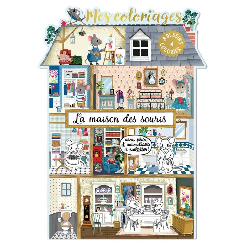 Set de coloriage Maison des...