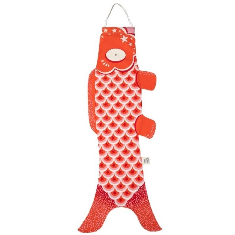 Koinobori - Rouge tangerine