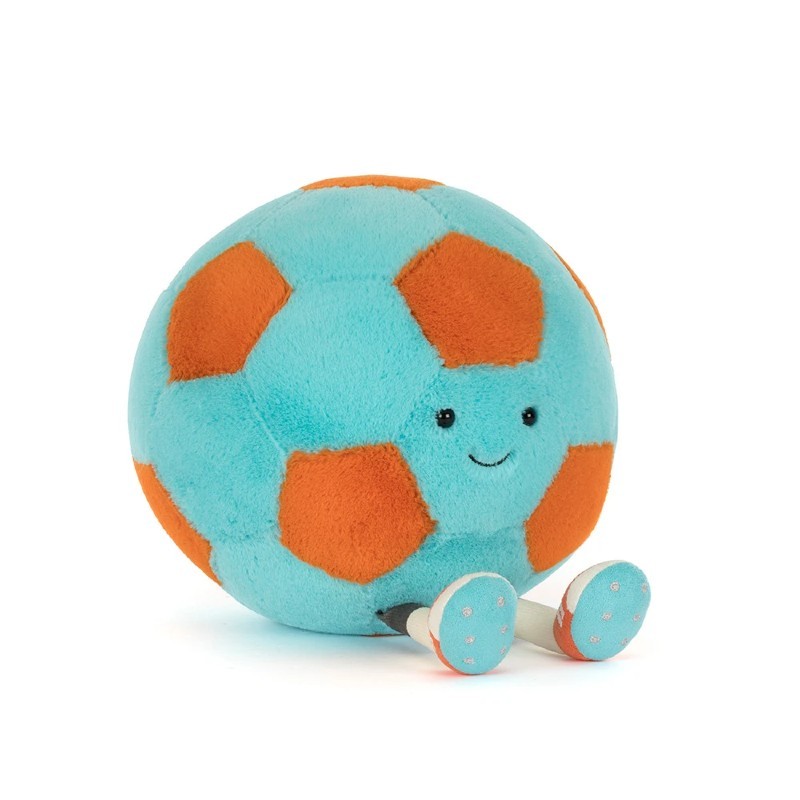 Peluche amuseable ballon foot