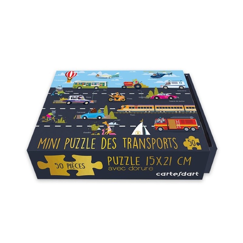 Mini puzzle 50 pièces -...