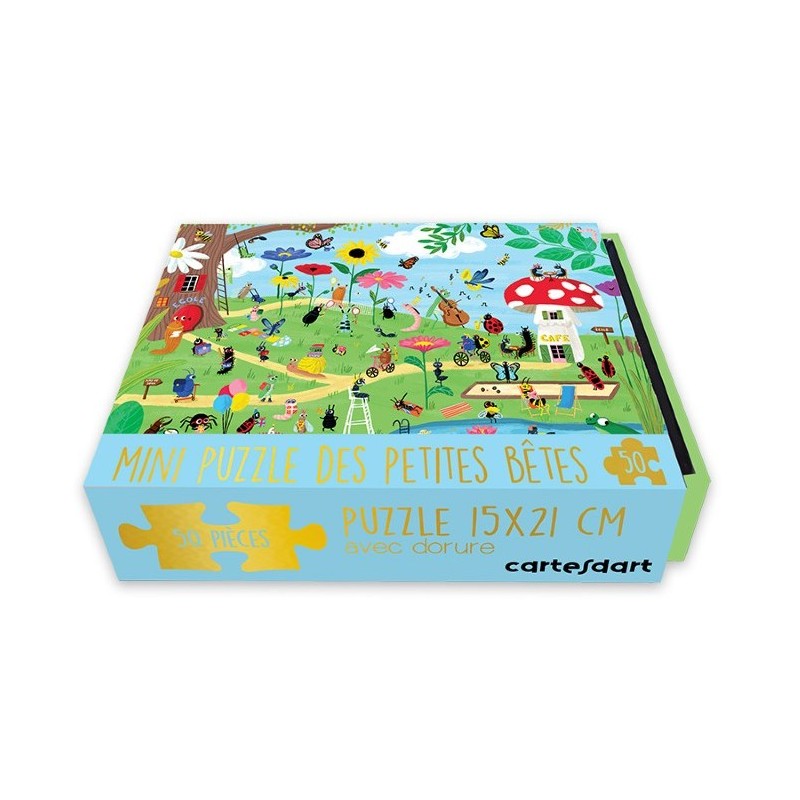 Mini puzzle 50 pièces -...