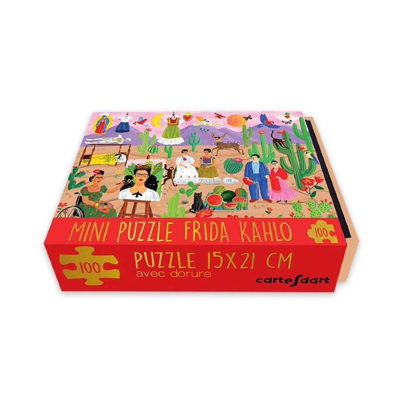 Mini puzzle 100 pièces - Frida
