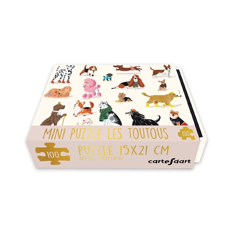Mini puzzle 100 pièces -...