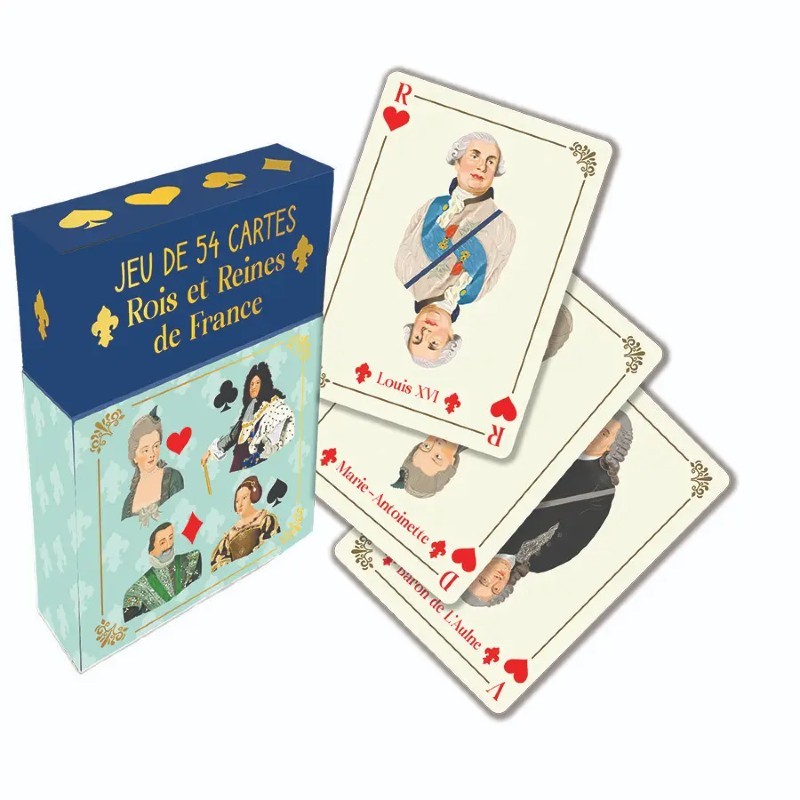 Jeu 54 cartes - Rois et...