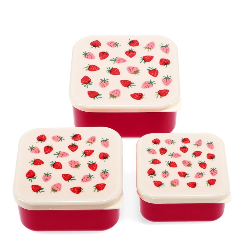 Set de 3 boites - Fraises