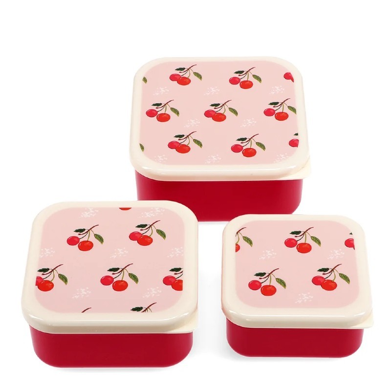 Set de 3 boites - Cerises