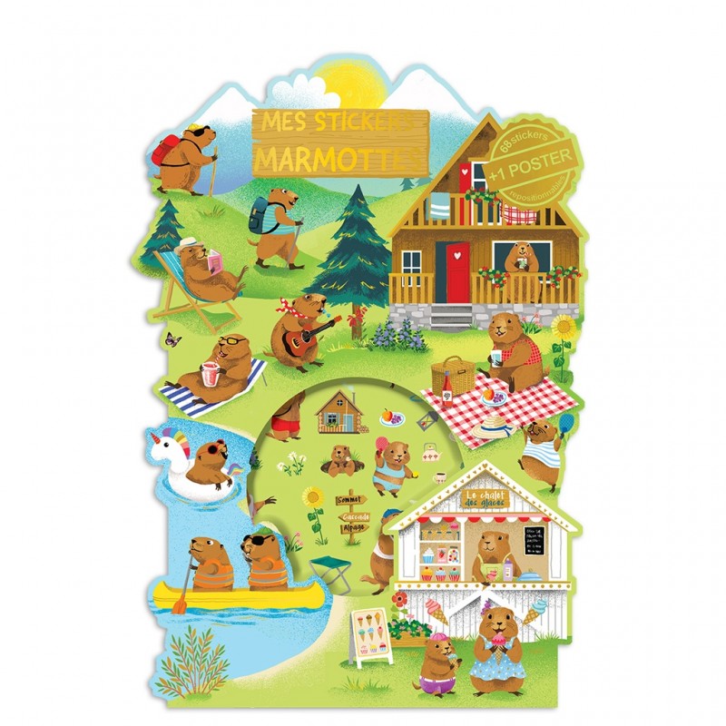 Jeu stickers + poster...
