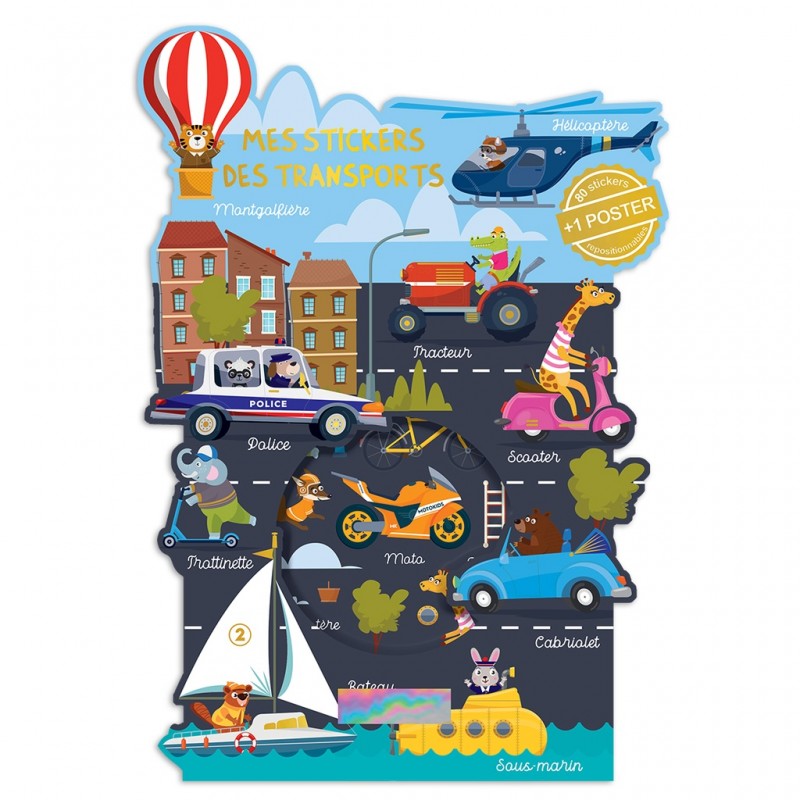 Jeu stickers + poster...