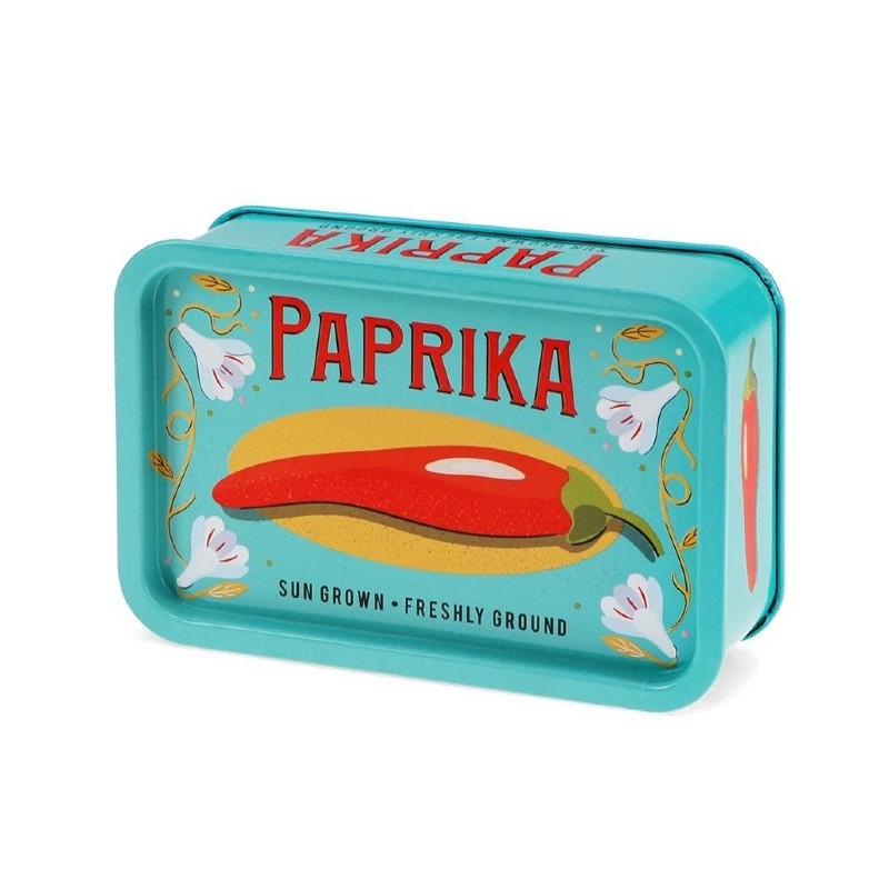 Mini boite en fer - Paprika