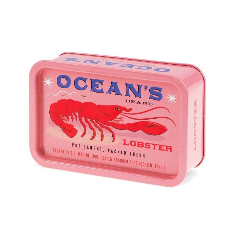 Mini boite en fer - Homard