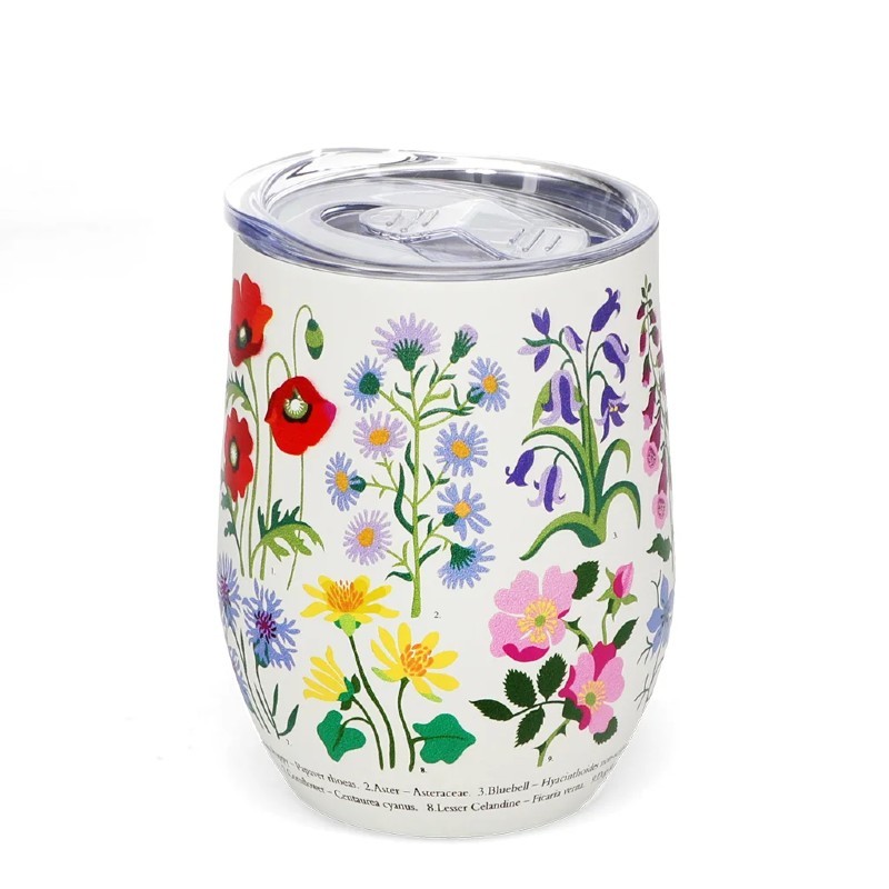 Gobelet de voyage - Fleurs...