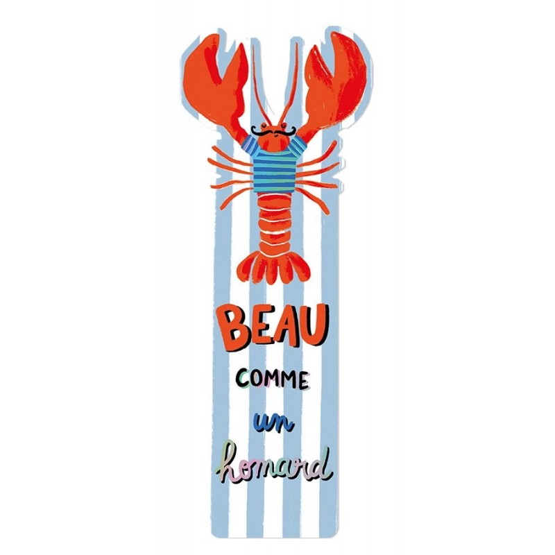 Marque pages - Beau homard