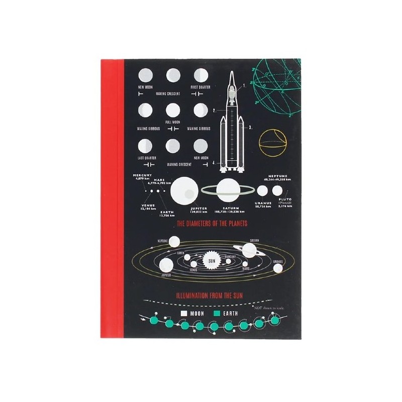 Carnet de notes A6 - Espace