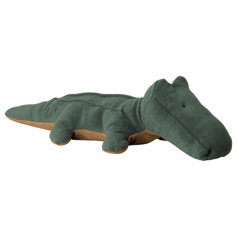 Grand peluche crocodile