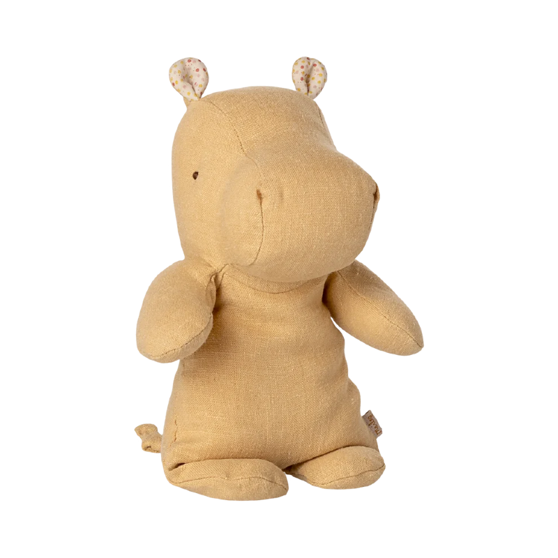 Doudou hippo - jaune