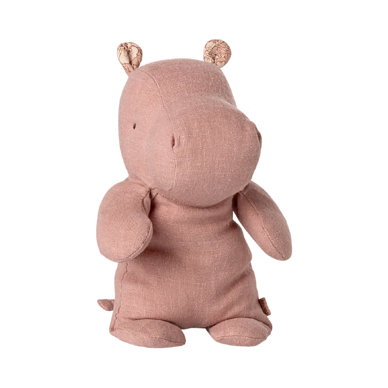 Doudou hippo - rose
