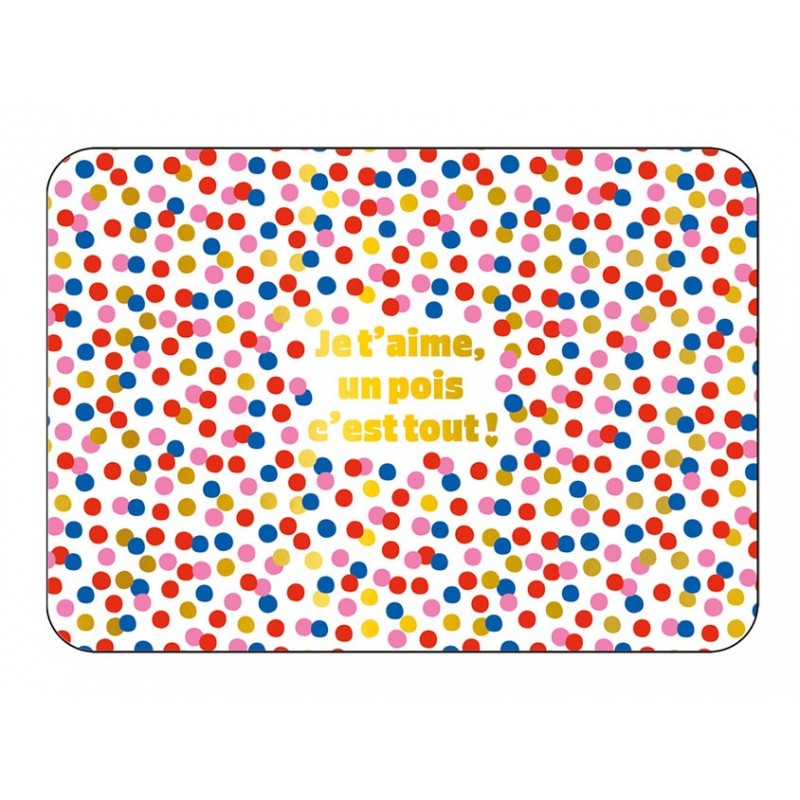 Carte postale - Je t'aime