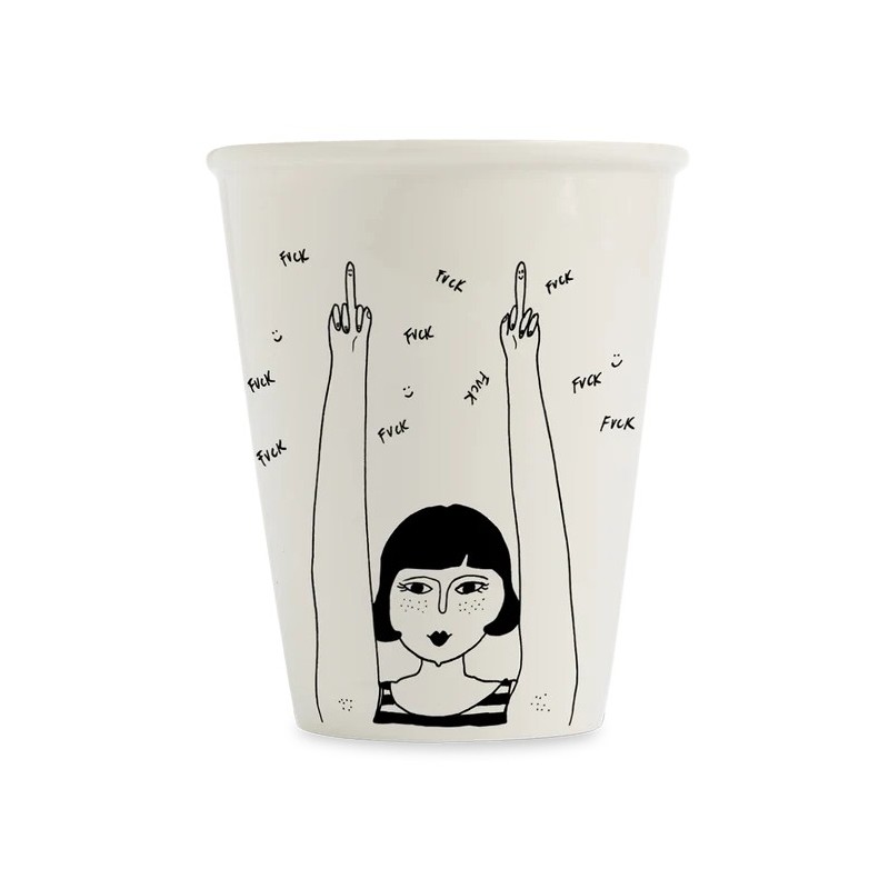 Tasse porcelaine Helen B. F*ck