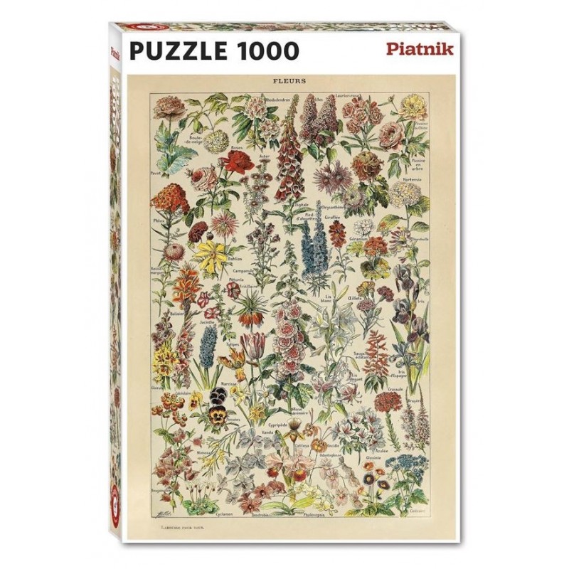 Puzzle Millot "fleurs"