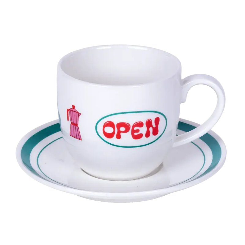 Tasse et soucoupe Open