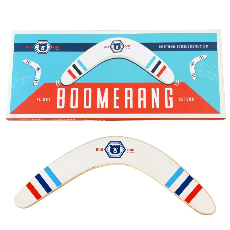 Boomerang en Bois Traditionnel